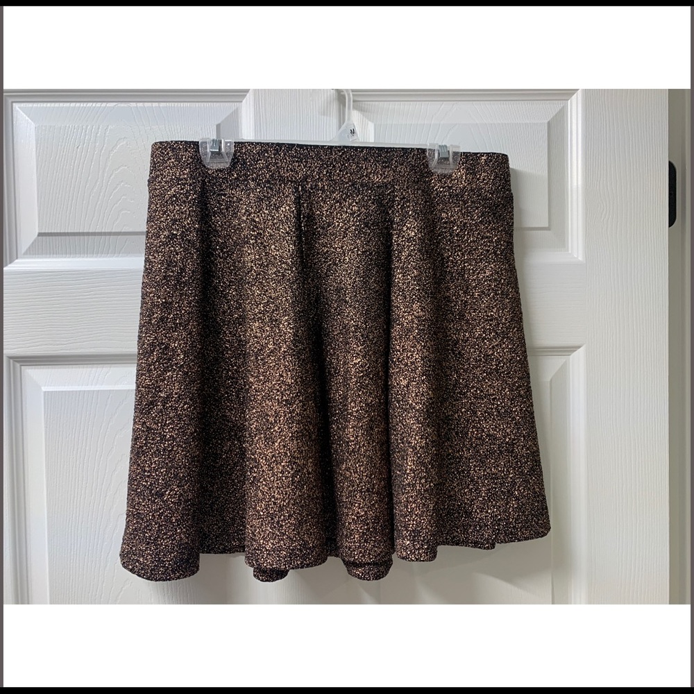 Glittery Skater Skirt